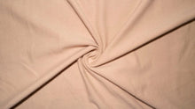 Load image into Gallery viewer, Tan #4 200GSM Cotton Spandex Jersey Knit Stretch Exercise Fitness Apparel Fabric Photography 58&quot;-60&quot; Wide By The Yard