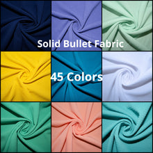 Load image into Gallery viewer, 45 Colors Bullet Listing #2 Ribbed Scuba Techno Double Knit 2-Way Stretch Polyester Spandex Apparel Craft Fabric 58&quot;-60&quot; Wide By The Yard