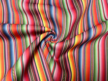 Load image into Gallery viewer, Serape Super Scuba Techno Print #67 Double Knit Stretch Fabric Poly Spandex Apparel Craft Fabric 58&quot;-60&quot; Wide By The Yard