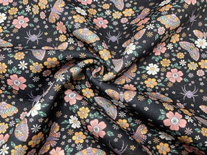 Boho Butterfly Super Scuba Techno Print #139 Double Knit Stretch Fabric Poly Spandex Apparel Craft Fabric 58"-60" Wide By The Yard