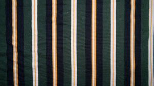 Double Brushed Poly Varsity Stripe Print #88 Polyester Spandex Apparel Stretch Fabric 190 GSM 58"-60" Wide By The Yard