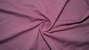 Mauve #7 200GSM Cotton Spandex Jersey Knit Stretch Exercise Fitness Apparel Fabric Photography 58"-60" Wide By The Yard