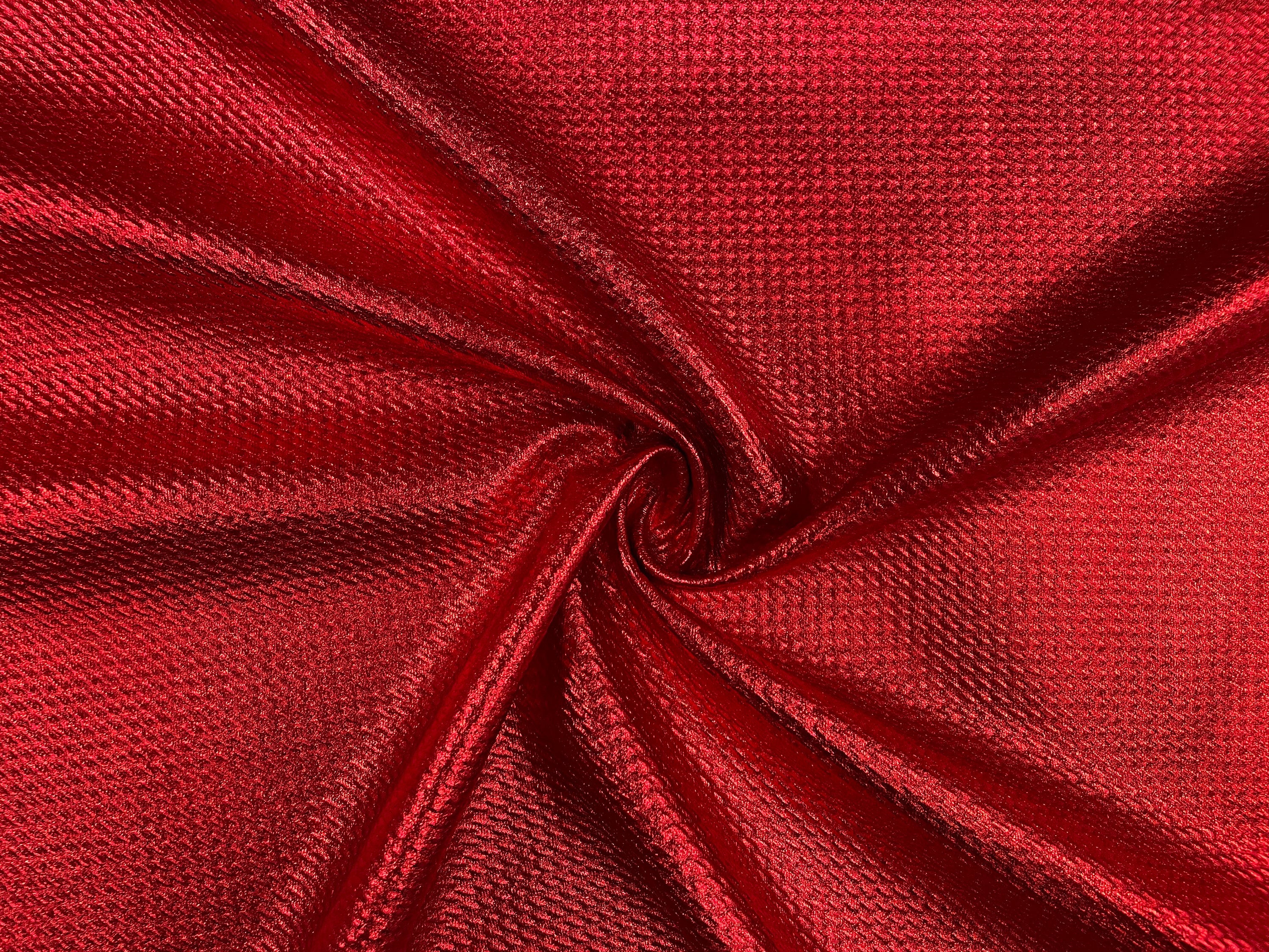 Poly Patch Twill Fabric Sheets - Scarlet Red JM202